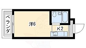 明治館にしきマンション  ｜ 京都府京都市左京区高野西開町（賃貸マンション1K・2階・18.00㎡） その2