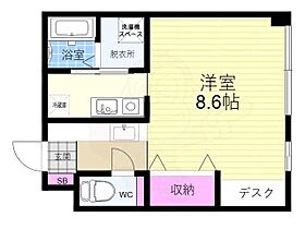 COCO下鴨  ｜ 京都府京都市左京区下鴨西林町（賃貸マンション1K・3階・32.80㎡） その2