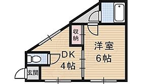 コーポ竹田（旧：マンション竹田）  ｜ 京都府京都市伏見区竹田桶ノ井町（賃貸マンション1LDK・3階・26.00㎡） その2