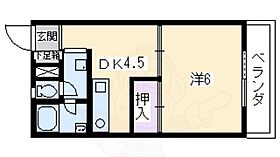 コーポオータ  ｜ 京都府京都市右京区西院日照町（賃貸マンション1DK・2階・25.00㎡） その2