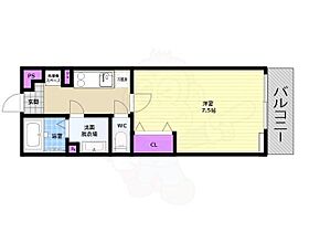 京都府京都市中京区西ノ京伯楽町（賃貸アパート1K・1階・23.58㎡） その2