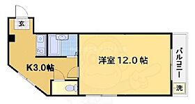 ブランシェ木下  ｜ 京都府京都市南区西九条院町（賃貸マンション1K・3階・26.54㎡） その2