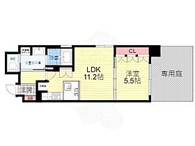 リーガル京都西陣2  ｜ 京都府京都市上京区寺之内竪町（賃貸マンション1LDK・1階・43.24㎡） その2