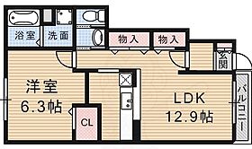 京都府京都市伏見区向島吹田河原町47番（賃貸アパート1LDK・1階・46.49㎡） その2