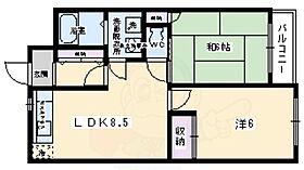 OZASAライブコープ  ｜ 京都府京都市右京区西院東貝川町（賃貸マンション2LDK・2階・43.80㎡） その2