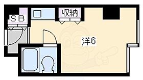 WEST-1  ｜ 京都府京都市右京区西院安塚町（賃貸マンション1R・6階・16.00㎡） その2