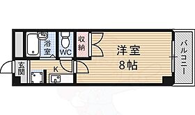 メゾンドパーク  ｜ 京都府京都市伏見区竹田段川原町（賃貸マンション1K・2階・23.28㎡） その2