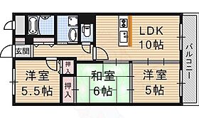 グランメゾン千翠  ｜ 京都府京都市南区上鳥羽勧進橋町（賃貸マンション3LDK・5階・56.83㎡） その2