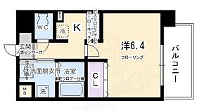 カスタリア京都西大路（旧フォレシティ西大路）  ｜ 京都府京都市下京区七条御所ノ内南町（賃貸マンション1K・6階・24.04㎡） その2