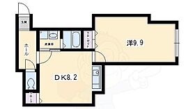 京都府京都市右京区鳴滝音戸山町（賃貸マンション1DK・2階・42.76㎡） その2