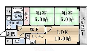 エミネンス善  ｜ 京都府京都市伏見区竹田段川原町（賃貸マンション2LDK・6階・56.02㎡） その2