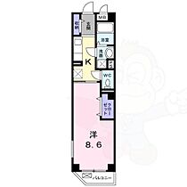 ジラソーレ 上桂  ｜ 京都府京都市西京区上桂前田町（賃貸マンション1K・1階・28.53㎡） その2