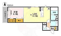 アイル京都八条 3階/-