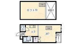 グランドールトキ 2Kの間取図画像
