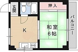 ハイツ横山 3階/-