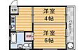 山科御陵小堀マンション4階4.0万円