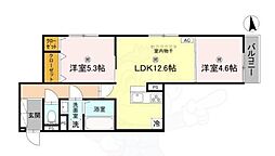 D-ROOM Sagarimatsu 2階/-
