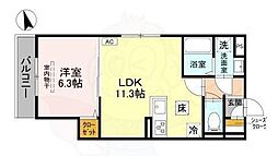 GRAMM御陵荒木C 1階