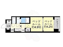 エステムコート京都二条 4階