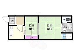 清和荘 2階/-