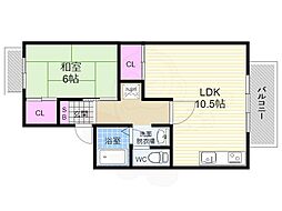 セジュールエル B 1階