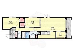 グランレブリー二条城東 3階