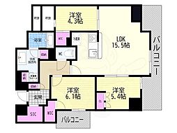 パラドール御所西グランデ 4階