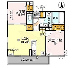 GRAMM東小野堀町EAST 2階/-