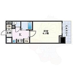 エステムコート京都烏丸2 4階/-
