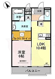 マジェスティ サザン2 1階/-