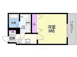 プランドール寺之内 2階/-