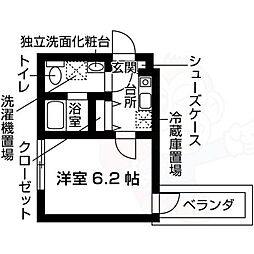 ネクスフィーダ北白川 1階/-