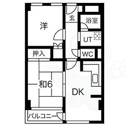 京福修学院マンション 3階