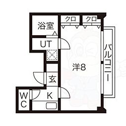 プラネシア星の子御所西 3階/-