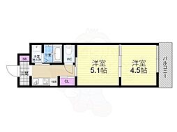 アドバンス京都リエート1 2階/-