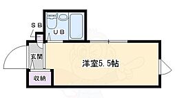 コスモ三条京阪 2階