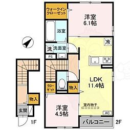 カルムベルフルール 2階