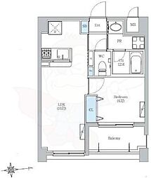 カスタリア壬生 6階/-