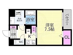 ビエノス京都紫竹 3階/-