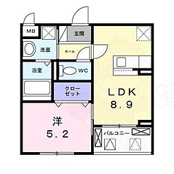 ソレイユ八条春日 2階/-