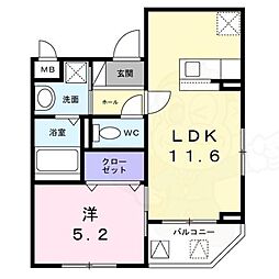 ソレイユ八条春日 2階/-
