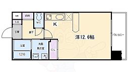 ファインエレガンスビル 1Kの間取図画像