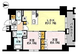 リヴァーク四条烏丸 9階