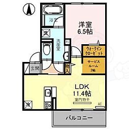 アリビオB棟 2階/-