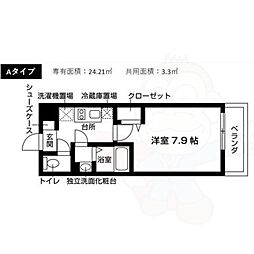グランデコート大宅甲ノ辻 3階/-