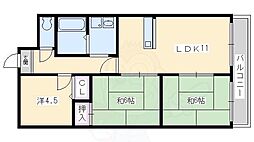 アビジット 3LDKの間取図画像