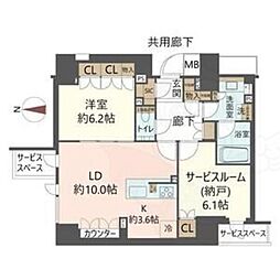 ジオ京都御池通 7階/-