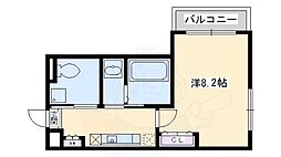 コーポ伊藤 1Kの間取図画像