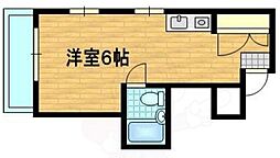 エクセレント ワンルームの間取図画像
