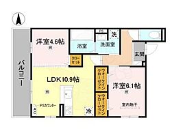 スペチアーレくいな橋 2階